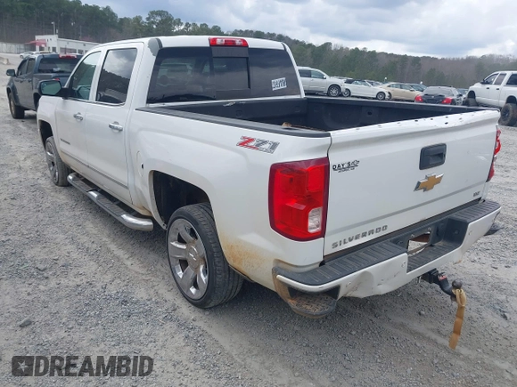 2016 Chevrolet Silverado 1500 LTZ with VIN 3GCUKSEC7GG127361, listed as a IAAI auction lot 41794781 with 186,123 mi miles. Bid and sale history available at carsss.com. Image 3.