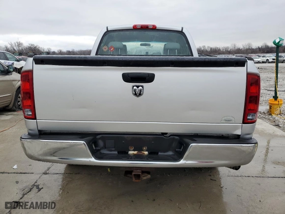 2006 Dodge Ram 1500 ST with VIN 1D7HA18K86J244595, listed as a Copart auction lot 43955415 with 119,541 mi miles and Salvage Title. Bid and sale history available at carsss.com. Image 6.