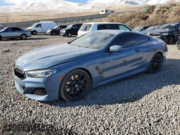 2019 BMW 8 Series M850i xDrive z VIN WBABC4C56KBU96134, wystawiony jako Copart lot #48342985 z przebiegiem 47 265 mil mil oraz Szkody całkowita. Historia ofert i sprzedaży dostępna na DreamBid. Obrazek 1.