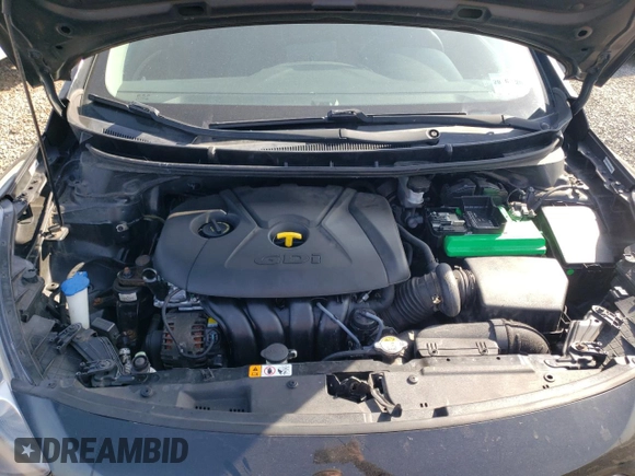 2014 Hyundai Elantra with VIN KMHD35LH5EU165755, listed as a Copart auction lot 49051275 with 146,648 mi miles and Salvage title. Bid and sale history available at DreamBid. Image 11.