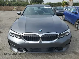 2021 BMW 3 Series 330i with VIN 3MW5R1J08M8B53217, listed as a Copart auction lot 48340395 with 14,571 mi miles and Salvage Title. Bid and sale history available at carsss.com. Image 5.
