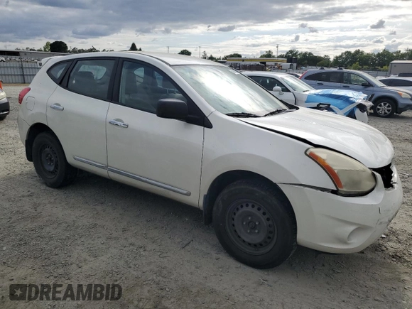2013 Nissan Rogue S with VIN JN8AS5MT1DW506928, listed as a Copart auction lot 54504085 with 202,786 mi miles and Salvage Title. Bid and sale history available at carsss.com. Image 4.