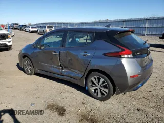 2020 Nissan LEAF with VIN 1N4BZ1BPXLC311054, listed as a Copart auction lot 80226864 with 46,874 mi miles and Salvage title. Bid and sale history available at DreamBid. Image 2.