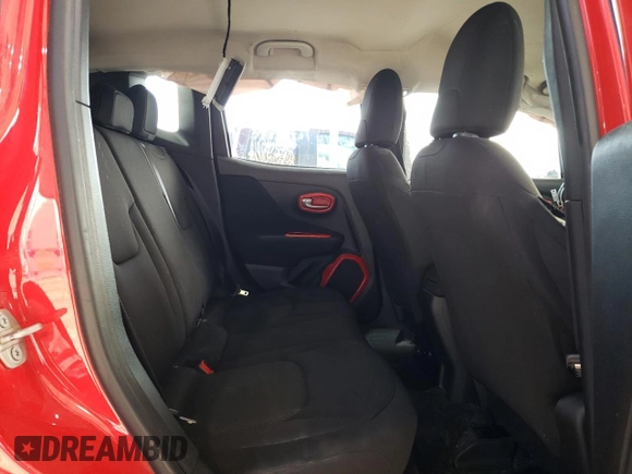 2018 Jeep Renegade Sport with VIN ZACCJBAB9JPH69257, listed as a Copart auction lot 47996115 with 94,740 mi miles and Salvage Title. Bid and sale history available at DreamBid. Image 11.
