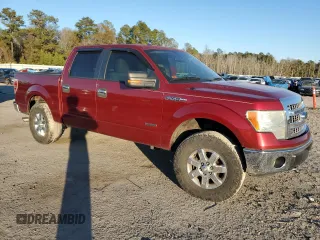 2013 Ford F-150 XL with VIN 1FTFW1ET0DKD87032, listed as a Copart auction lot 83525414 with Not Provided miles and Salvage Title. Bid and sale history available at carsss.com. Image 4.