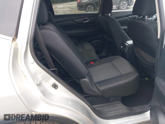 2017 Nissan Rogue SV with VIN KNMAT2MT7HP566140, listed as a IAAI auction lot 42507432 with 166,534 mi miles and . Bid and sale history available at DreamBid. Image 8.