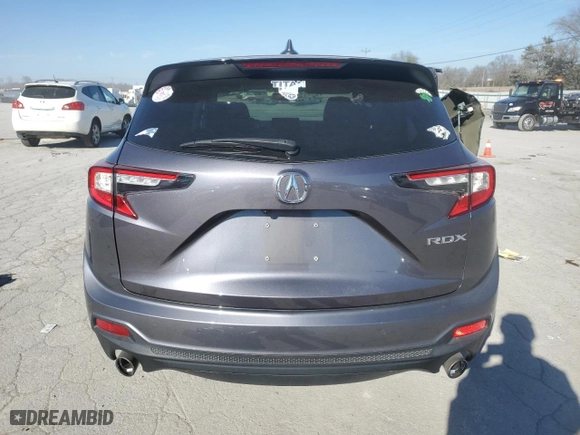 2019 Acura RDX w/Technology Pkg with VIN 5J8TC1H5XKL015893, listed as a Copart auction lot 43321525 with 28,339 mi miles and Salvage Title. Bid and sale history available at carsss.com. Image 6.