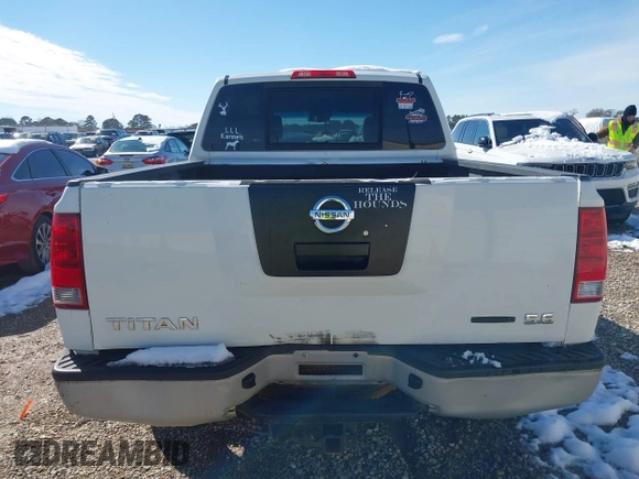 2009 Nissan Titan SE with VIN 1N6BA07D89N306682, listed as a IAAI auction lot 41348877 with 273,365 mi miles. Bid and sale history available at carsss.com. Image 16.