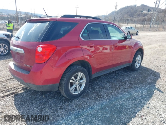 2015 Chevrolet Equinox LT with VIN 2GNALBEK1F1148471, listed as a IAAI auction lot 41865731 with 117,812 mi miles and . Bid and sale history available at DreamBid. Image 4.