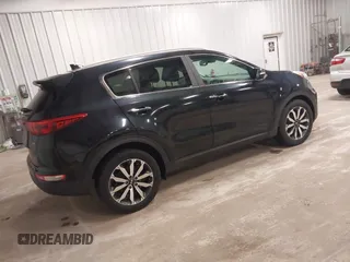 2017 Kia Sportage EX with VIN KNDPN3AC9H7044253, listed as a IAAI auction lot 41931607 with 77,025 mi miles. Bid and sale history available at carsss.com. Image 4.
