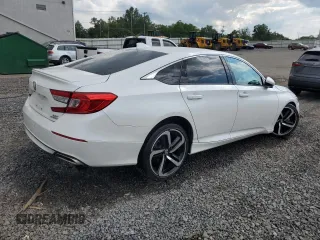 2020 Honda Accord Sport with VIN 1HGCV2F36LA025240, listed as a Copart auction lot 58564985 with 52,954 mi miles and Salvage title. Bid and sale history available at DreamBid. Image 3.
