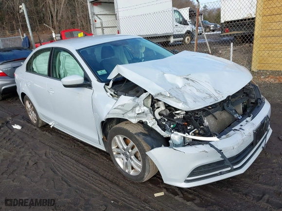 2017 Volkswagen Jetta 1.4T S with VIN 3VW167AJ9HM215563, listed as a IAAI auction lot 41473283 with 119,648 mi miles. Bid and sale history available at carsss.com. Image 1.