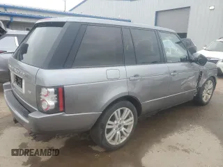 2012 Land Rover Range Rover HSE Lux with VIN SALMF1D44CA384472, listed as a Copart auction lot 60802735 with 130,960 mi miles and Salvage title. Bid and sale history available at DreamBid. Image 3.