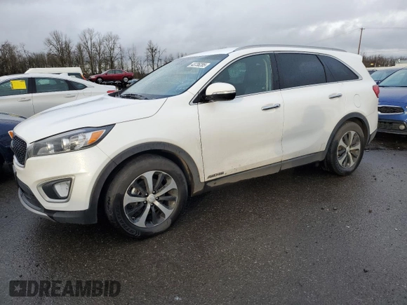 2018 Kia Sorento EX with VIN 5XYPHDA54JG400051, listed as a Copart auction lot 43736285 with 97,752 mi miles and Salvage Title. Bid and sale history available at carsss.com. Image 1.
