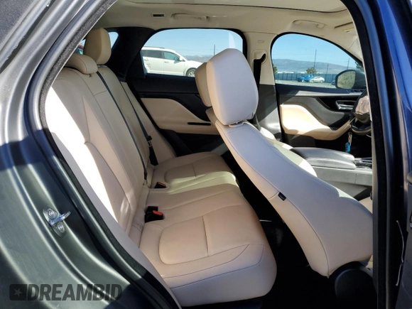 2018 Jaguar F-PACE 30t Premium with VIN SADCJ2GX4JA292339, listed as a Copart auction lot 45760784 with 58,768 mi miles and Salvage Title. Bid and sale history available at carsss.com. Image 10.
