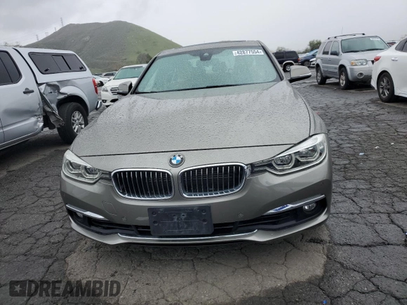 2016 BMW 3 Series 330e iPerformance with VIN WBA8E1C57GK479837, listed as a Copart auction lot 42877554 with 72,443 mi miles. Bid and sale history available at carsss.com. Image 5.
