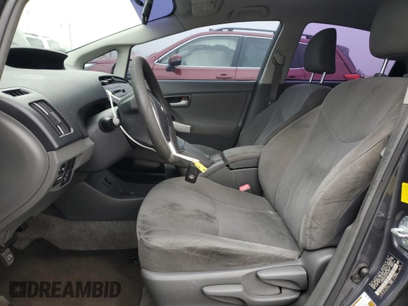 2010 Toyota Prius II with VIN JTDKN3DU3A5198733, listed as a Copart auction lot 53123765 with 256,351 mi miles and Salvage Title. Bid and sale history available at carsss.com. Image 7.