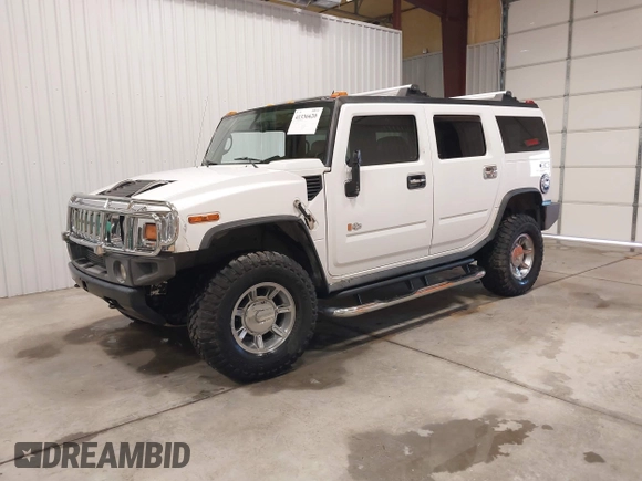 2006 Hummer H2 with VIN 5GRGN23U06H121985, listed as a IAAI auction lot 41336620 with 171,647 mi miles. Bid and sale history available at carsss.com. Image 18.