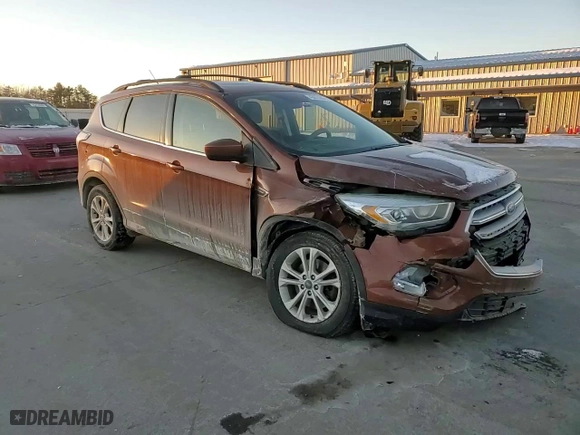 2017 Ford Escape SE with VIN 1FMCU9G93HUA86415, listed as a Copart auction lot 43271185 with 129,874 mi miles and Salvage Title. Bid and sale history available at carsss.com. Image 12.