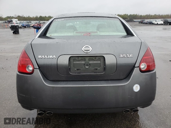 2004 Nissan Maxima SE with VIN 1N4BA41E04C902942, listed as a Copart auction lot 82238764 with 140,931 mi miles and Clean Title. Bid and sale history available at DreamBid. Image 6.