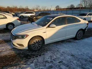 2019 Volkswagen Jetta SEL with VIN 3VWE57BU5KM039275, listed as a Copart auction lot 45298885 with 73,379 mi miles and Salvage Title. Bid and sale history available at carsss.com. Image 1.