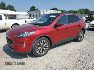 2020 Ford Escape Titanium with VIN 1FMCU9J95LUB28584, listed as a Copart auction lot 59967785 with 94,392 mi miles and Salvage title. Bid and sale history available at DreamBid. Image 1.