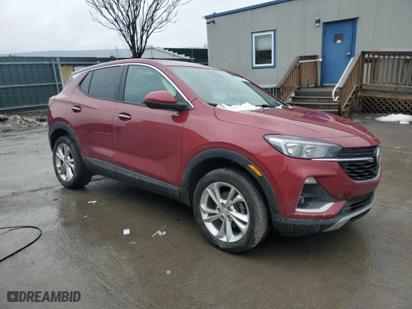 2020 Buick Encore GX Preferred with VIN KL4MMCSL8LB114314, listed as a Copart auction lot 44542685 with 58,515 mi miles and Salvage Title. Bid and sale history available at carsss.com. Image 4.
