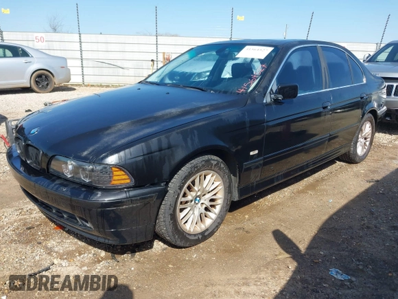 2002 BMW 5 Series 530i with VIN WBADT63452CH90228, listed as a IAAI auction lot 41564527 with Not Provided miles and . Bid and sale history available at DreamBid. Image 2.