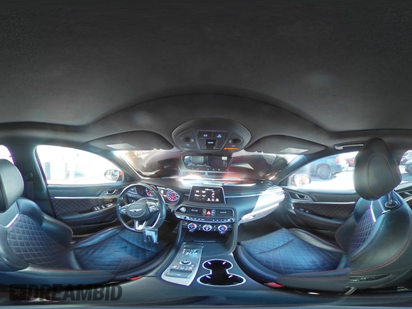 2019 Genesis G70 3.3T Advanced with VIN KMTG34LE6KU015538, listed as a Copart auction lot 78481704 with 51,203 mi miles and Salvage Title. Bid and sale history available at carsss.com. Image 15.