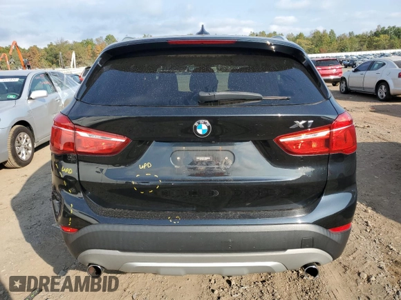 2018 BMW X1 xDrive28i with VIN WBXHT3C33J5F90612, listed as a Copart auction lot 74937654 with 72,561 mi miles and Salvage Title. Bid and sale history available at carsss.com. Image 6.
