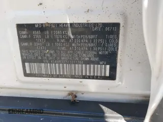 2014 Subaru Outback Premium с VIN 4S4BRCCC5E3211184, выставлен на аукционе IAAI как лот 41974551 с пробегом 115 479 миль миль и . История ставок и продаж доступна на DreamBid. Изображение 9.