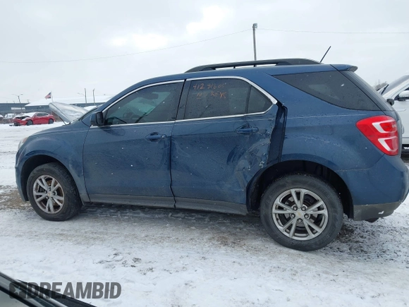 2017 Chevrolet Equinox LT with VIN 2GNALCEK4H6254800, listed as a IAAI auction lot 41281805 with 91,966 mi miles. Bid and sale history available at carsss.com. Image 14.