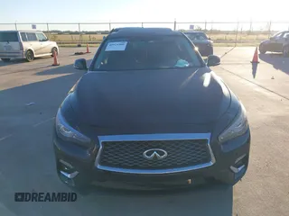 2018 Infiniti Q50 3.0t LUXE with VIN JN1EV7AP7JM363310, listed as a IAAI auction lot 40924400 with 103,578 mi miles. Bid and sale history available at carsss.com. Image 12.