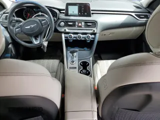 2020 Genesis G70 2.0T with VIN KMTG44LA6LU048650, listed as a Copart auction lot 59025025 with 174,215 mi miles and Salvage title. Bid and sale history available at DreamBid. Image 8.