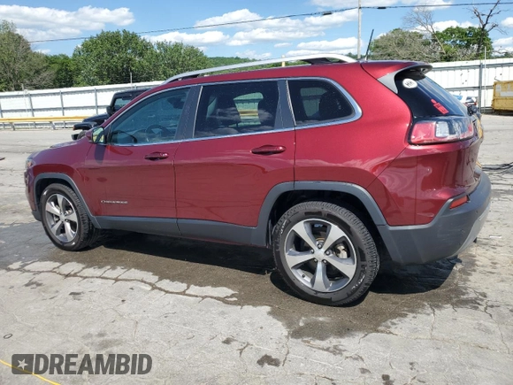 2019 Jeep Cherokee Limited with VIN 1C4PJLDB1KD171943, listed as a Copart auction lot 58273005 with 126,115 mi miles and Salvage title. Bid and sale history available at DreamBid. Image 2.