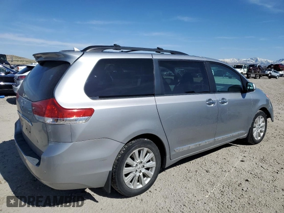 2012 Toyota Sienna XLE with VIN 5TDDK3DC8CS039549, listed as a Copart auction lot 48504955 with 167,563 mi miles and Salvage Title. Bid and sale history available at carsss.com. Image 3.