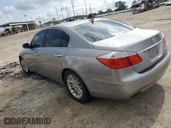 2010 Hyundai Genesis with VIN KMHGC4DE6AU096967, listed as a Copart auction lot 74145044 with 0 mi miles and Non Repairable. Bid and sale history available at carsss.com. Image 2.
