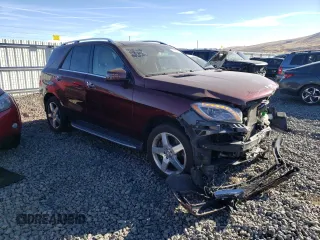2014 Mercedes-Benz M 550 with VIN 4JGDA7DB3EA303533, listed as a Copart auction lot 89185595 with Not Provided miles and Salvage Title. Bid and sale history available at carsss.com. Image 4.