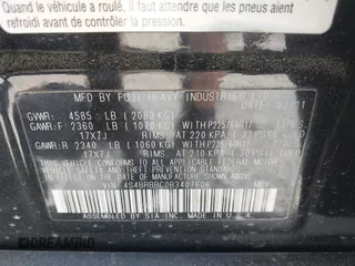2011 Subaru Outback 2.5i Prem with VIN 4S4BRBBC0B3407606, listed as a IAAI auction lot 42057169 with 161,188 mi miles. Bid and sale history available at carsss.com. Image 9.