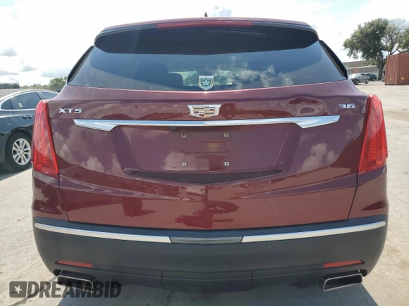 2018 Cadillac XT5 Premium Luxury FWD with VIN 1GYKNERSXJZ209846, listed as a Copart auction lot 62358205 with 53,232 mi miles and Salvage title. Bid and sale history available at DreamBid. Image 6.