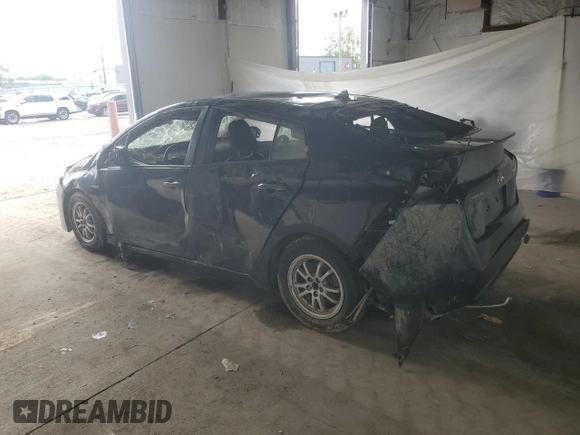 2016 Toyota Prius Two z VIN JTDKBRFU4G3515948, wystawiony jako Copart lot #58706655 z przebiegiem Nie podano mil oraz Nie do naprawy • Non repairable. Historia ofert i sprzedaży dostępna na DreamBid. Obrazek 2.