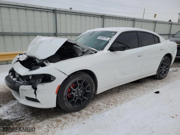 2017 Dodge Charger SXT with VIN 2C3CDXJG5HH568066, listed as a Copart auction lot 88528725 with 65,283 mi miles and Salvage Title. Bid and sale history available at carsss.com. Image 1.