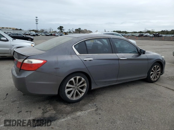 2013 Honda Accord Sport with VIN 1HGCR2F50DA092469, listed as a Copart auction lot 51786354 with 115,403 mi miles and Clean Title. Bid and sale history available at DreamBid. Image 3.