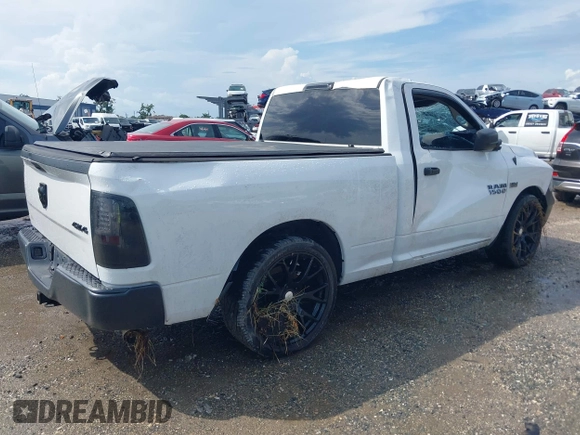 2014 Ram 1500 Express with VIN 3C6JR7AT8EG134356, listed as a IAAI auction lot 42546270 with 160,760 mi miles and . Bid and sale history available at DreamBid. Image 4.