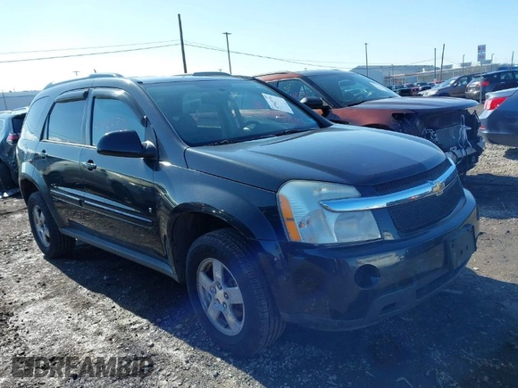 2008 Chevrolet Equinox LT with VIN 2CNDL43F086331952, listed as a IAAI auction lot 41943776 with 16,954 mi miles. Bid and sale history available at carsss.com. Image 1.