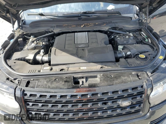 2016 Land Rover Range Rover Supercharged with VIN SALGS3EF3GA256976, listed as a Copart auction lot 54989875 with 111,497 mi miles and Clean title. Bid and sale history available at DreamBid. Image 12.