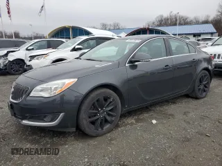 2016 Buick Regal with VIN 2G4GL5EX0G9176213, listed as a Copart auction lot 85575974 with 128,450 mi miles and Clean Title. Bid and sale history available at DreamBid. Image 1.