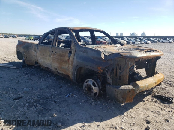 2022 Chevrolet Silverado 3500HD High Country with VIN 1GC4YVEY1NF313200, listed as a Copart auction lot 80905254 with 0 mi miles and Salvage Title. Bid and sale history available at carsss.com. Image 4.