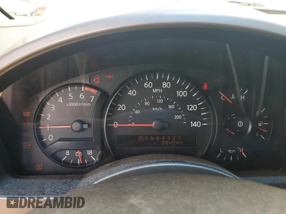 2004 Nissan Titan LE with VIN 1N6AA07AX4N557455, listed as a Copart auction lot 60488815 with 294,544 mi miles and Non repairable. Bid and sale history available at DreamBid. Image 9.