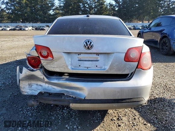 2006 Volkswagen Jetta Sedan 2.5L with VIN 3VWSG71K56M740742, listed as a Copart auction lot 42992575 with 180,726 mi miles and Salvage Title. Bid and sale history available at carsss.com. Image 6.